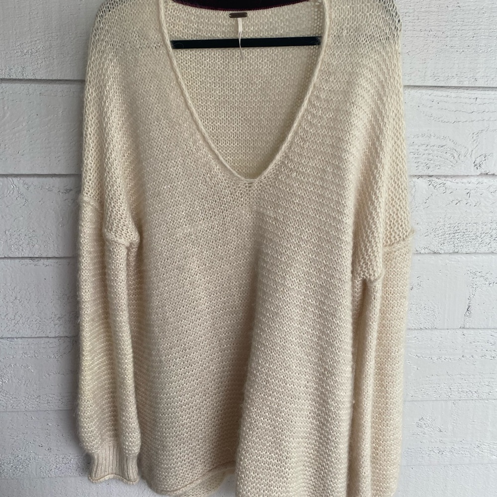 💓Free People Alpaca Cotton Sweater 🦙